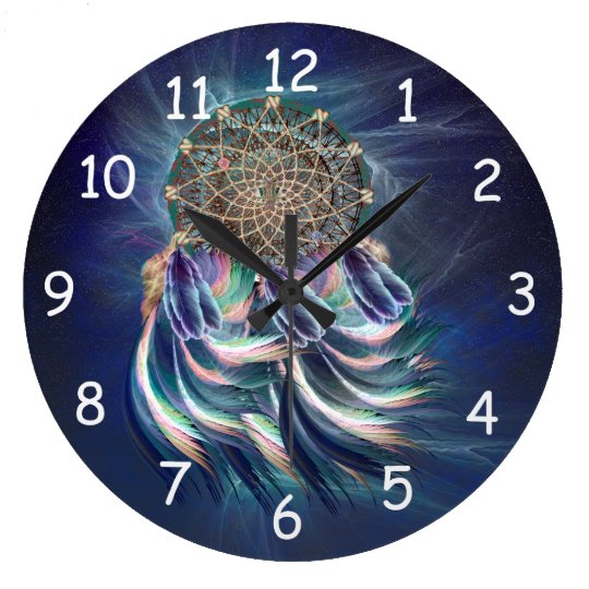 Dream catcher clock