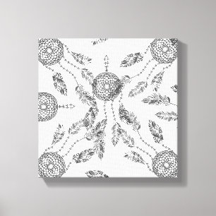 Dream Catcher Design 6 Canvas Print