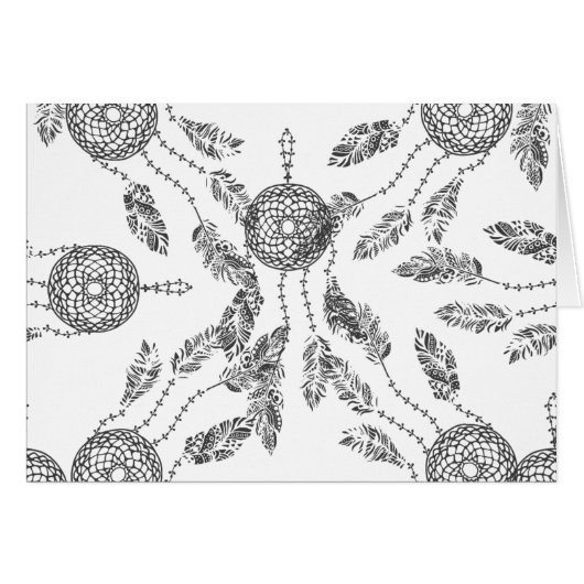 Dream Catcher Design Cards (Front Horizontal)