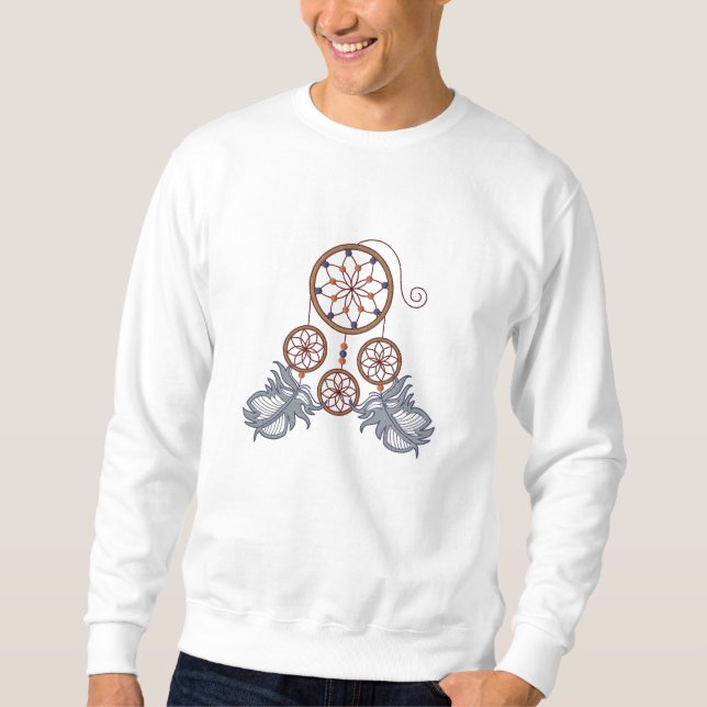 Dream Catcher Embroidered Sweatshirt (Front)