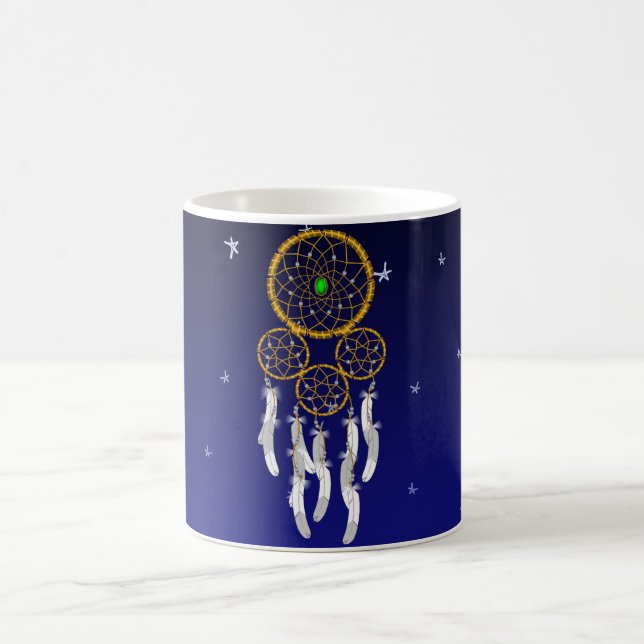 Dream Catcher--Emerald Coffee Mug (Center)