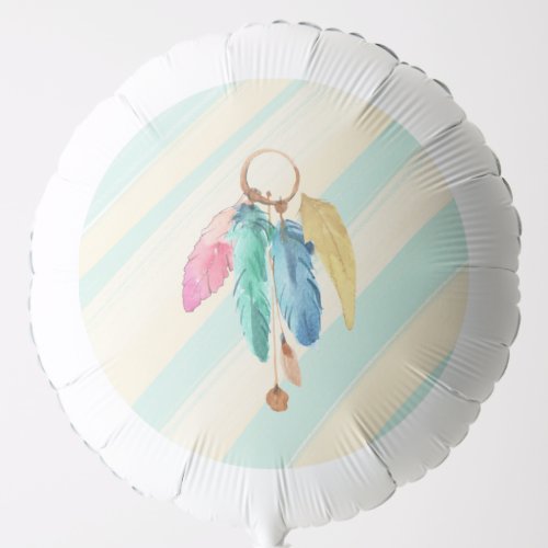 Dream Catcher Feathers Glamping party Balloon