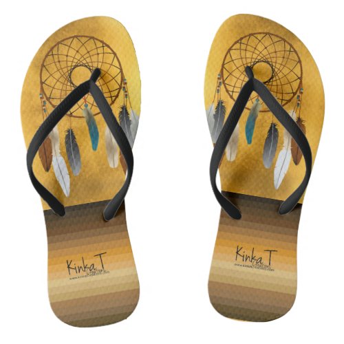 Dream Catcher Flip Flops