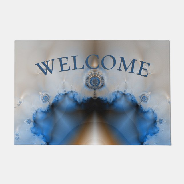 Dream Catcher Fractal Doormat (Front)