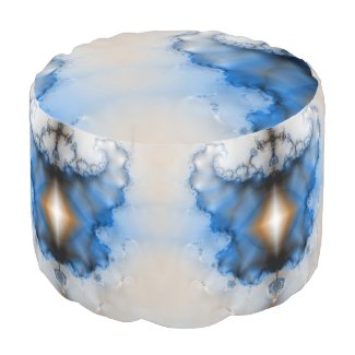 Dream Catcher Fractal Pouf