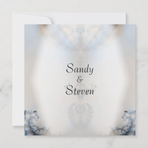 Dream Catcher Fractal Wedding Invitation