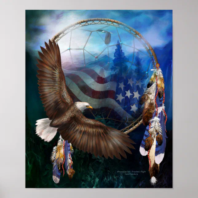 Dream Catcher - Freedom's Flight Poster | Zazzle