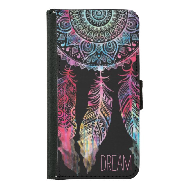 Dream Catcher Galaxy s5 Wallet Phone case (Front)