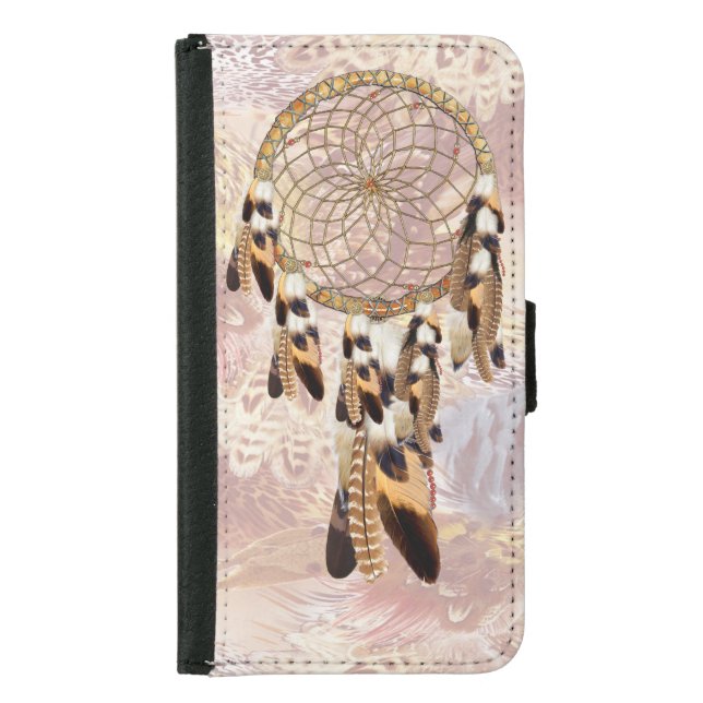 Dream Catcher gift Samsung Galaxy Wallet Case (Front)
