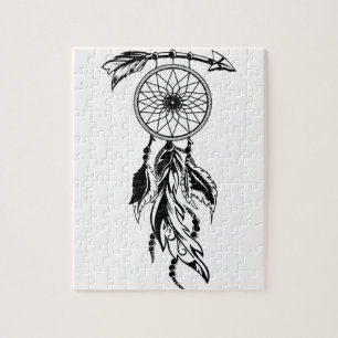 Dream Catcher - Graphic T-shirt Tees Jigsaw Puzzle