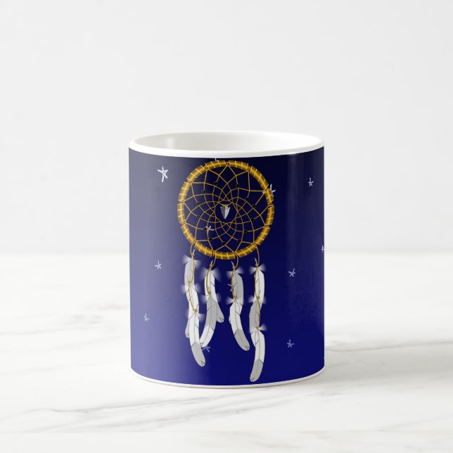 Dream Catcher--Hematite Coffee Mug (Center)
