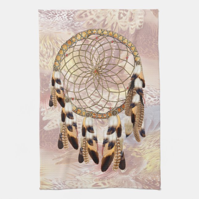 Dream Catcher Home Decor Kitchen Towel (Vertical)