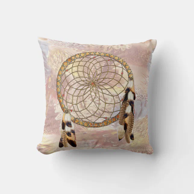 Dream Catcher Home Decor Throw Pillow Zazzle