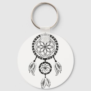 Dream Catcher Keychain by escapefromreality at Zazzle