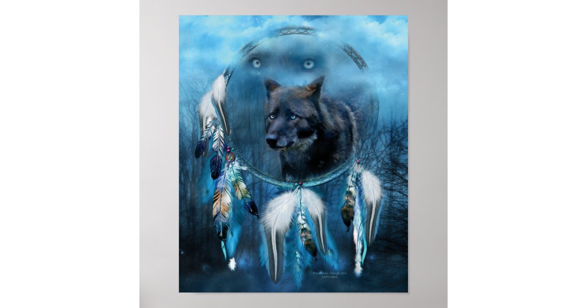 Dream Catcher - Midnight Spirit Poster | Zazzle