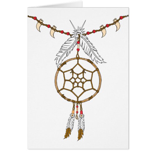 Dream Catcher Necklace Cards (Front)