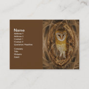 Dream Catcher Owl Business Card at Zazzle