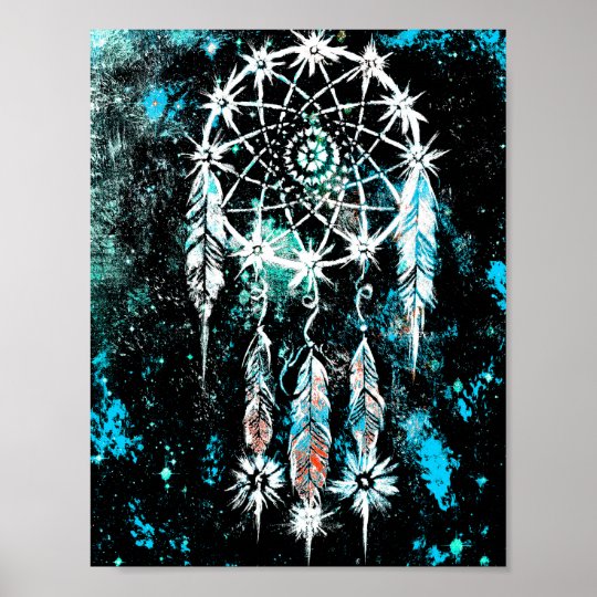 Dream Catcher Painting Poster | Zazzle.com