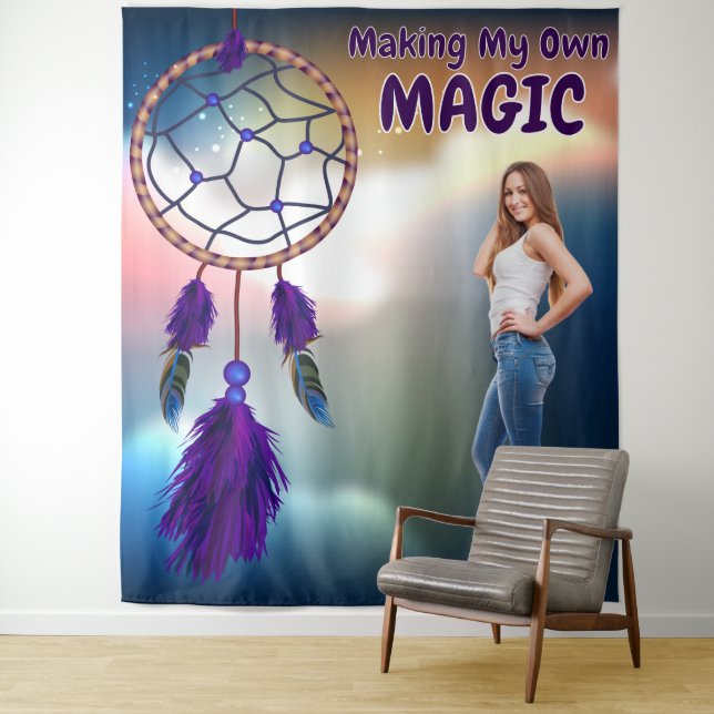 Dream Catcher Party Celebration Photo Backdrop (In Situ)