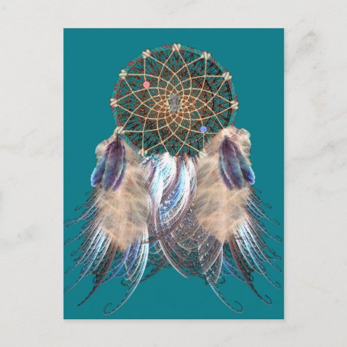 Dream catcher postcard