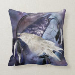 Dream Catcher - Raven Spirits Art Designer Pillow