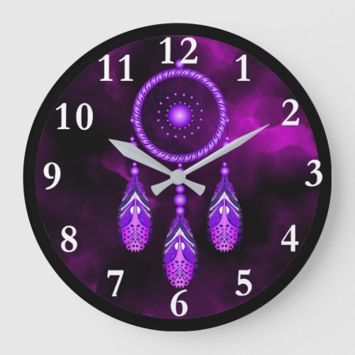 Dream Catcher Round Wall Clock