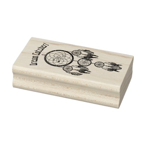 Dream Catcher Rubber Stamp