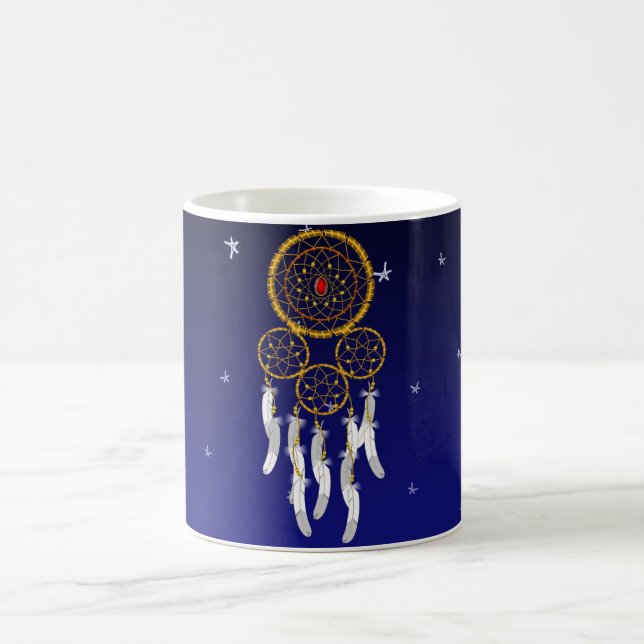 Dream Catcher--Ruby Coffee Mug (Center)