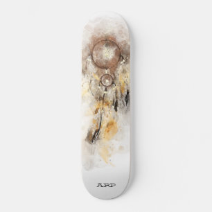 *~* Dream Catcher Sacred Boho Tribal Shamanic Skateboard