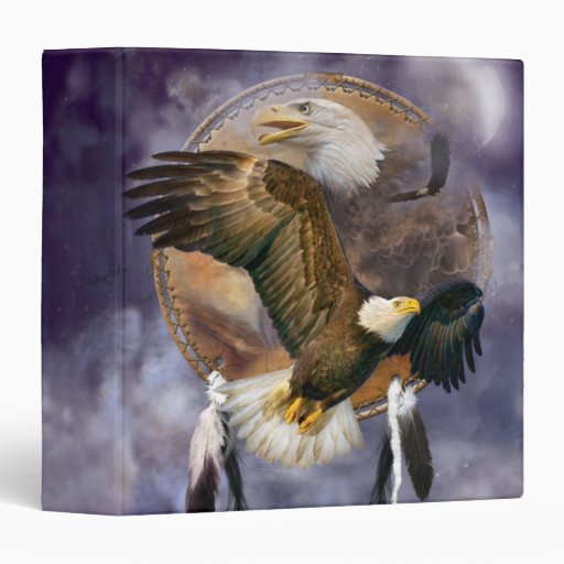 Dream Catcher Series - Spirit Eagles Binder | Zazzle