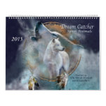 Dream Catcher Spirit Animal Art Calendar 2015