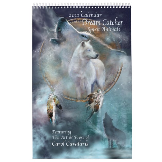 Dream Catcher Spirit Animals 2011 Calendar Zazzle