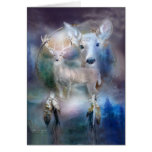 Dream Catcher - Spirit Of The White Deer ArtCard