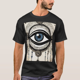 Dream Catcher Tattoo Sketch - Polynesian-Inspired  T-Shirt