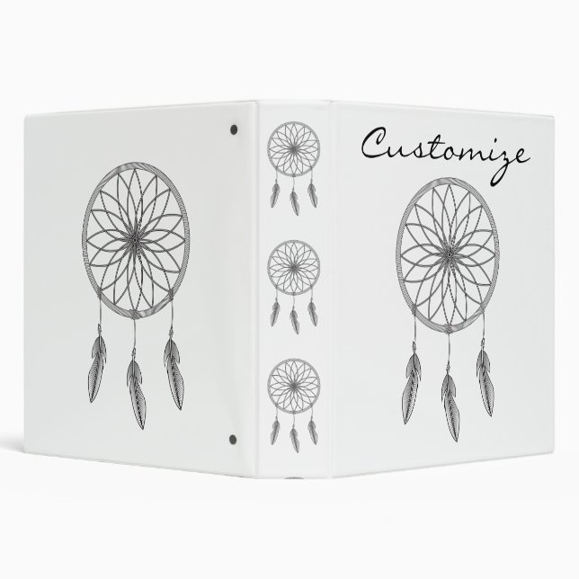 Dream-catcher Thunder_Cove 3 Ring Binder (Background)