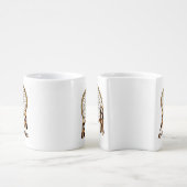 Dream Catcher Wedding Gift Coffee Mug Set (Side)
