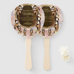 Dream Catcher Wedding Hand Fan