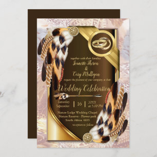 Dream Catcher Wedding Invitation