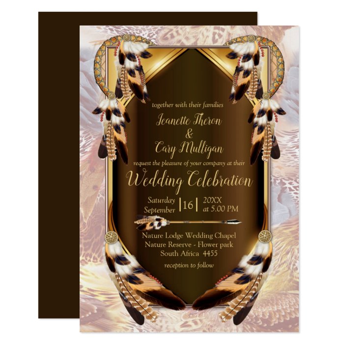 Dream Catcher Wedding Invitation Zazzle.com Dream Catcher Wedding Invitation Zazzle.com