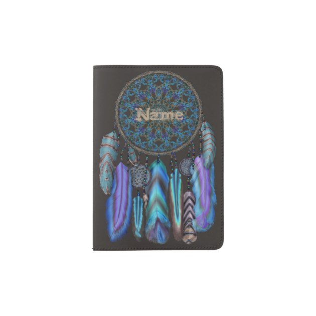 Personalized Chinoiserie Vinyl Passport Holder