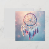 Dream Catcher with Soft Feathers and Beads (Front/Back)