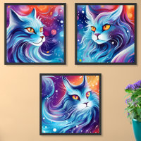 Dream Cats  Wall Art Sets