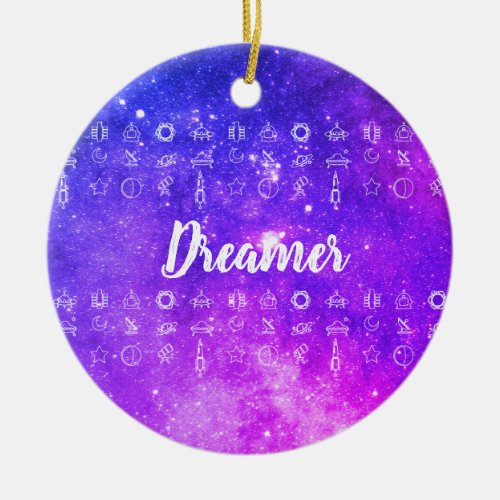 Dream Ceramic Ornament