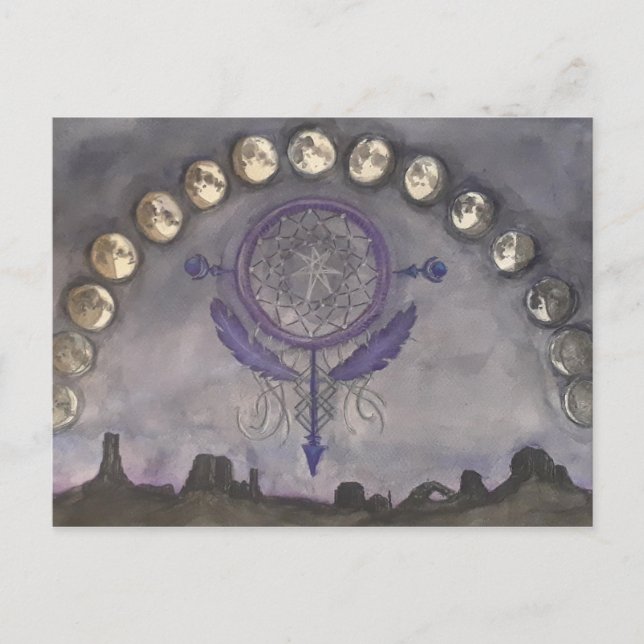 Dream Chasing Postcard (Front)