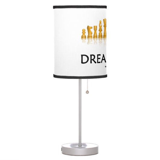 Dream Chess Reflective Chess Set Table Lamp (Left)