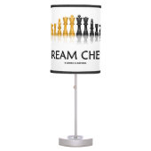 Dream Chess Reflective Chess Set Table Lamp (Front)