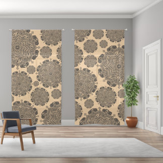 "Dream City" Sheer Curtains