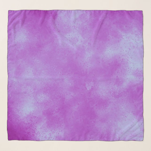 Dream Cloud Effect Chiffon Scarf (Front (Horizontal))