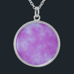 Dream Cloud Effect Necklace<br><div class="desc">Colorful and easily customized pattern featuring a simple storm cloud effect with colorful filter.</div>