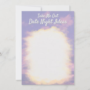 Dream Clouds Lover Cards - Date Night Ideas